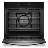 Whirlpool 27" 4.3 Cu. Ft. Electric Single Wall Oven with True Convection - Fingerprint Resistant Sta… | Four mural simple électrique Whirlpool de 4,3 pi³ et de 27 po avec convection véritable - acier inox…