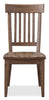 Cedar 7pc Dining Set with Table & 6 Chairs, Pine Wood, Trestle-Base, 72.07"W - Brown | Ensemble de salle à manger Cedar 7 pièces en pin avec table de 72,07 po (L), base à tréteaux et 6 chaises - brun