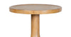 Rhett 18" Modern Round End Table - Light Brown Oak|Table de bout ronde moderne Rhett de 18 po - chêne brun clair