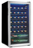 Danby 3.3 Cu. Ft. 36 Bottle Freestanding Wine Cooler - DWC036A1BSSDB-6 