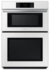 Samsung 30" 7 Cu. Ft. Electric Micowave Combination Wall Oven - White - … | Four à micro-ondes combiné avec four mural électrique Samsung de 7 pi³ et de 30 po…