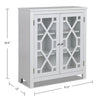 Clary Accent Cabinet - White