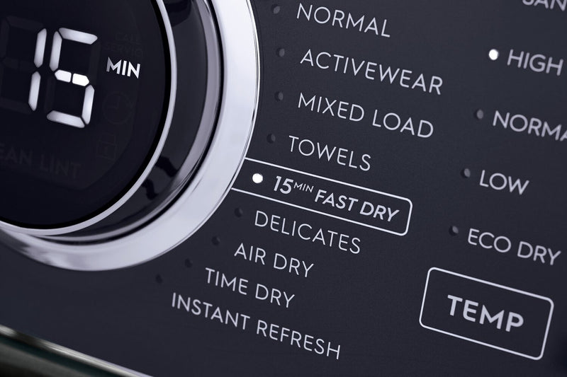 Electrolux 8 Cu. Ft. Electric Dryer with Steam - Titanium - Stackable - ELFE763CAT