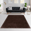 Lawson Coffee Shag Area Rug 