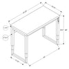 Kai Height-Adjustable Desk - White/Black 