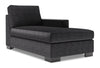 Sofa Lab Track RAF Chaise - Luxury Charcoal 