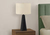 27" Black Resin Table Lamp |Lampe de table de 27 po en résine noire