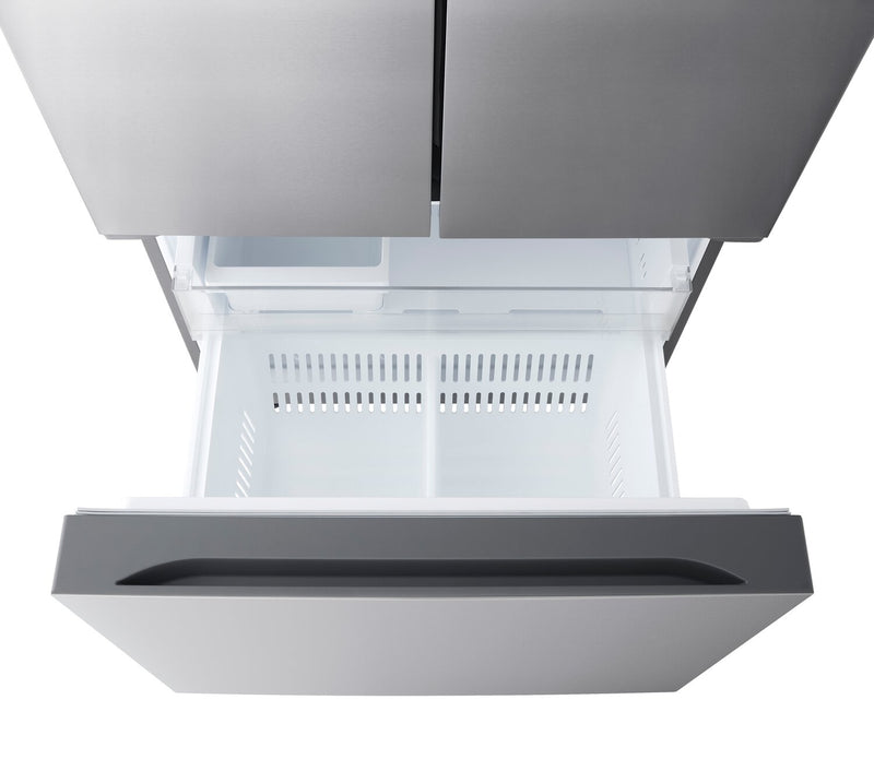 LG 33\" 21 Cu. Ft. French-Door Counter-Depth MAX™ Refrigerator - Smudge Proof Stainless Steel - LF21C6200S