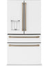 Café 22.3 Cu. Ft. Counter-Depth 4-Door French-Door Refrigerator - CXE22DP4PW2  