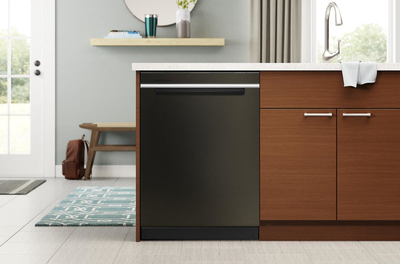 Whirlpool 24\" 47 dBA Built-In Top-Control Dishwasher - Print Resist Black Stainless - WDTA50SAKV