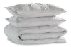 Brianna Light Grey 3-Piece King Comforter Set