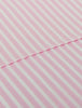 Hallie Striped 3-Piece Twin Cotton Sheet Set - Pink | Ensemble de draps Hallie de 3 pièces rayés en coton pour lit simple - rose