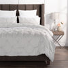 Brianna Light Grey 3-Piece Full/Queen Comforter Set