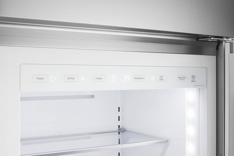 LG Studio 42\" 26 Cu. Ft. Side-by-Side Built-In Refrigerator - Smudge Proof Stainless Steel - SRSXB2622S