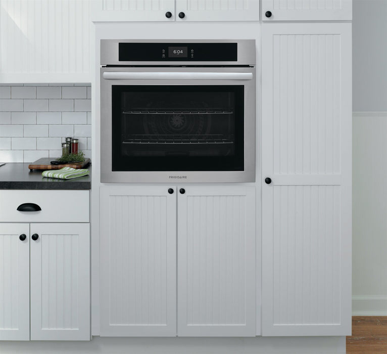 Frigidaire 30\" 5.3 Cu. Ft. Electric Single Wall Oven with Fan Convection - Stainless Steel - FCWS3027AS