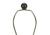 23" Black Rattan Table Lamp|Lampe de table de 23 po en rotin noir