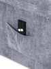 Ruben Chenille Power Lift Reclining Chair - Grey 