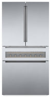 Bosch 800 Series 36\" 20.5 Cu. Ft. Smart French Door Refrigerator with Dual Compressor - Stainless