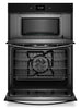 Whirlpool 30" 5 Cu. Ft. Electric Combination Wall Oven with True Convection - Black Stainless Steel … | Four mural combiné électrique Whirlpool de 5 pi³ et de 30 po avec convection véritable - acier inoxy…