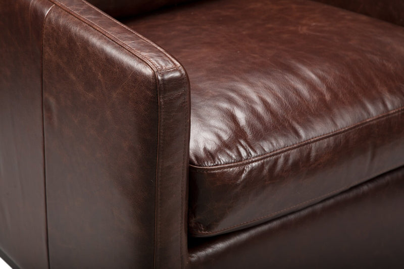 Lucca Accent Chair - Chocolate 