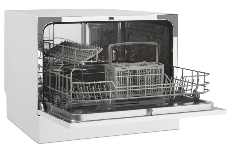 Danby 21.7\" 52 dBA  Front-Control Dishwasher - White - DDW621WDB