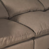 Eclipse Linen-Look Fabric Modular Loveseat - Slate 