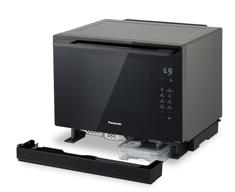 Panasonic 1.1 Cu. Ft. Countertop Microwave with Combination Steam Oven and 2 Level True Convection Cooking - Grey - NNCS89LB