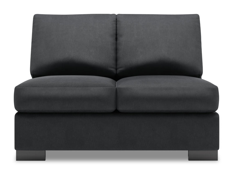 Sofa Lab Track Armless Loveseat - Pax Pepper