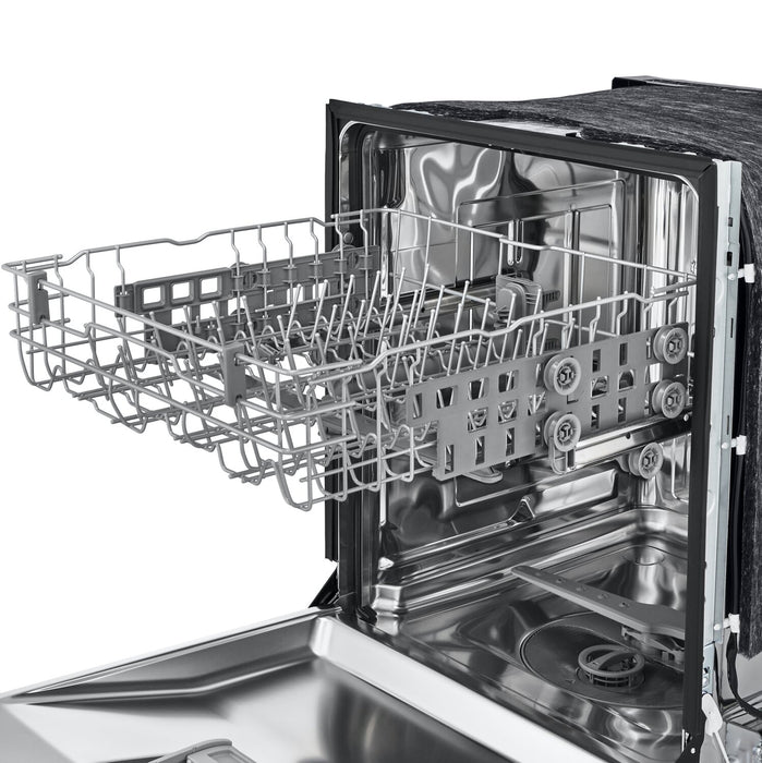 LG 24\" 52 dBA Built-In Front-Control Dishwasher with Dynamic Dry - Platinum Silver - LDFC2423V