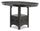 Dena Counter-Height Dining Table with 42-60"W Extension, Round  - Grey