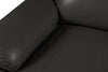 Chandler Leath-Aire Power Reclining Loveseat - Grey 