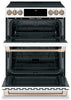 Café 6.7 Cu. Ft. Smart Front-Control Double Oven Electric Range - CES750P4MW2 