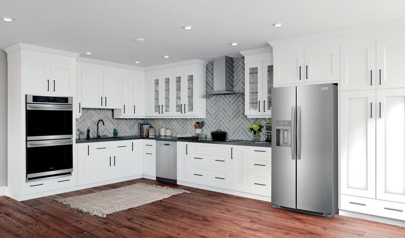 Frigidaire Gallery 36.1\" 25.6 Cu. Ft. Standard-Depth Side-by-Side Refrigerator - Smudge-Proof® Stainless Steel - GRSS2652AF