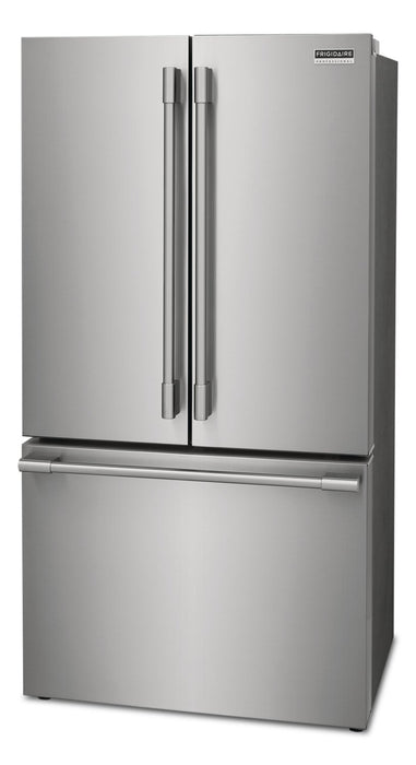 Frigidaire Professional 36\" 23.3 Cu. Ft. Counter-Depth French-Door Refrigerator - Smudge-Proof® Stainless Steel\t - PRFG2383AF