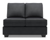Sofa Lab Roll Armless Loveseat - Pax Pepper 