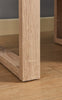 Izaac Coffee Table  - Contemporary style Coffee Table in White and light brown Medium Density Fibreboard (MDF)