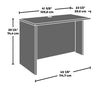Affirm 45.15" Commercial Grade Office Desk Return - Classic Cherry|Retour pour bureau Affirm de 45,15 po de qualité commerciale - cerisier classique