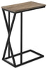 Leila Chairside Table - Taupe  