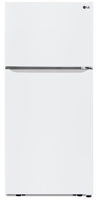 LG 30\" 20 Cu. Ft. Top-Mount Refrigerator - White - LTCS20020W