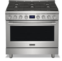 Frigidaire Professional 4.4 Cu. Ft. Gas Range With True Convection and Six Burner Cooktop - Smudge-P…