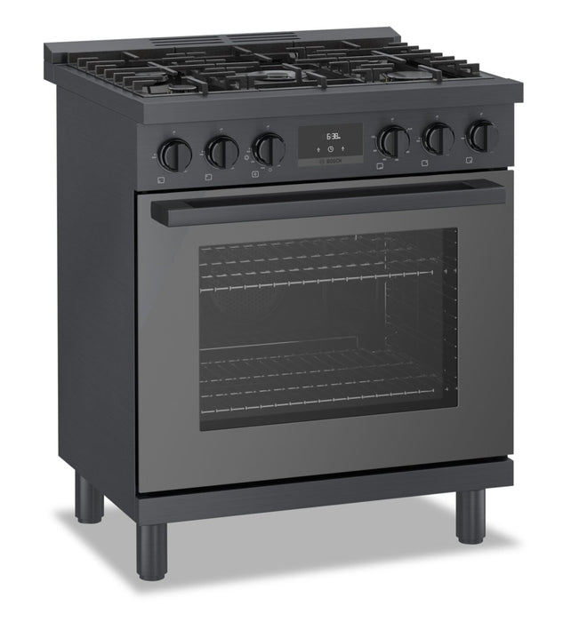 Bosch 800 Series 3.7 Cu. Ft. Industrial-Style Freestanding Gas Range - HGS8045UC