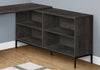 Sean L-Shaped Desk - Grey 