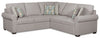 Scott Living Haven 2-Piece Right-Facing Chenille Fabric Sectional - Grey | Sofa sectionnel de droite Haven de Scott Living 2 pièces en tissu de chenille - gris