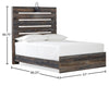 Abby Full Bed - Brown 