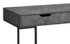 Butler Desk - Grey Stone-Look 