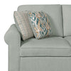 Scott Living Haven 3-Piece Right-Facing Chenille Fabric Sleeper Sectional with Storage Chaise - Seafoam Blue | Sofa-lit sectionnel de droite Haven de Scott Living 3 pièces en tissu de chenille avec fauteuil long de rangement - bleu écume de mer