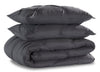 Brianna Dark Grey 3-Piece King Comforter Set