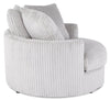 Grande Chenille Cuddler Chair - Groove Mist 