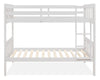 Miko Twin Open Panel Bunk Bed – White 
