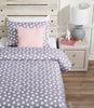 Portia 3-Piece Twin Comforter Set - Grey | Ensemble d'édredon Portia 3 pièces pour lit simple - gris